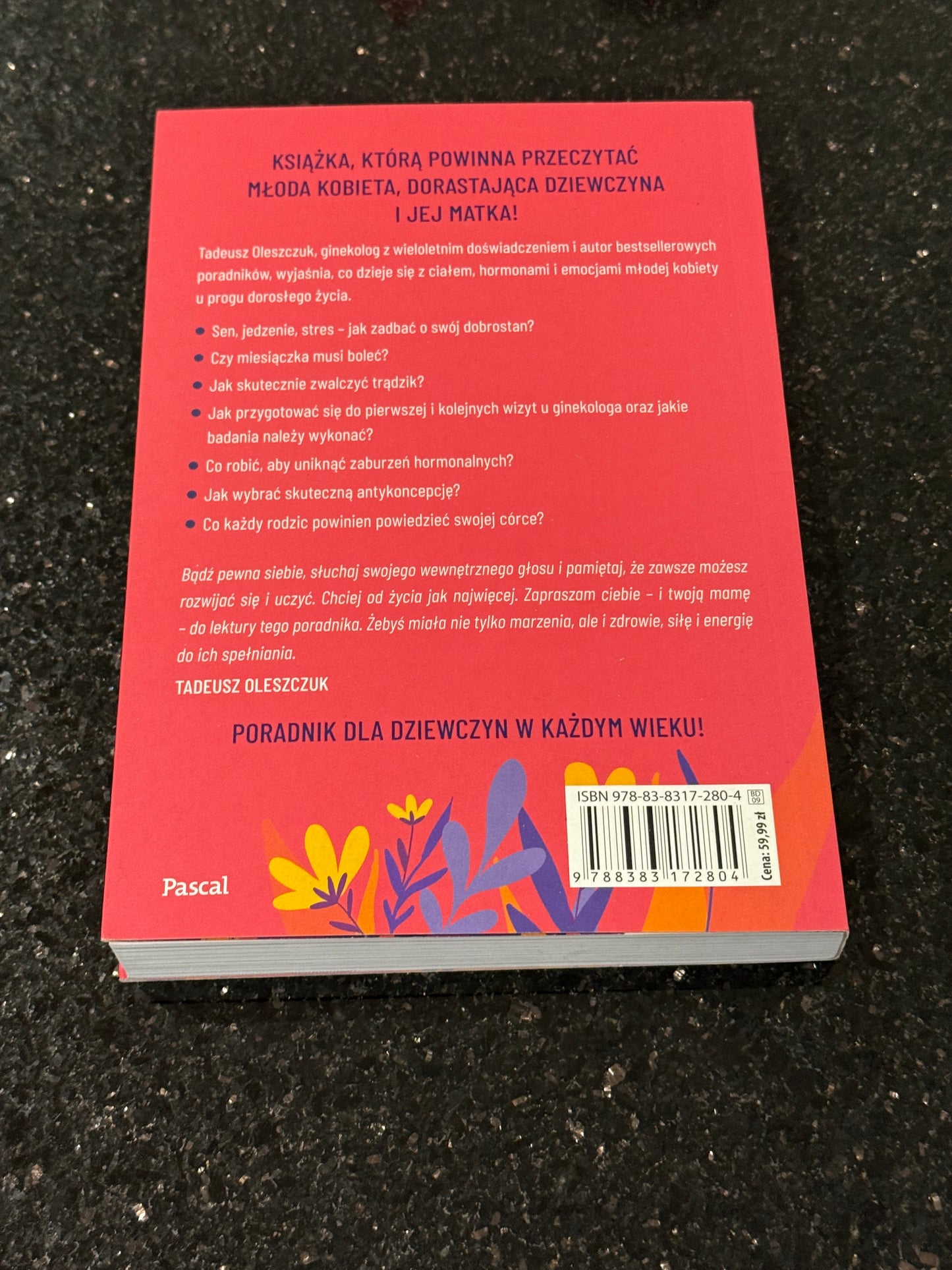 Polish 🇵🇱 Book - Dr. Tadeusz Oleszczuk - Czego Nie Wie Dziewczyna A Ginekolog Jej Nie Powie