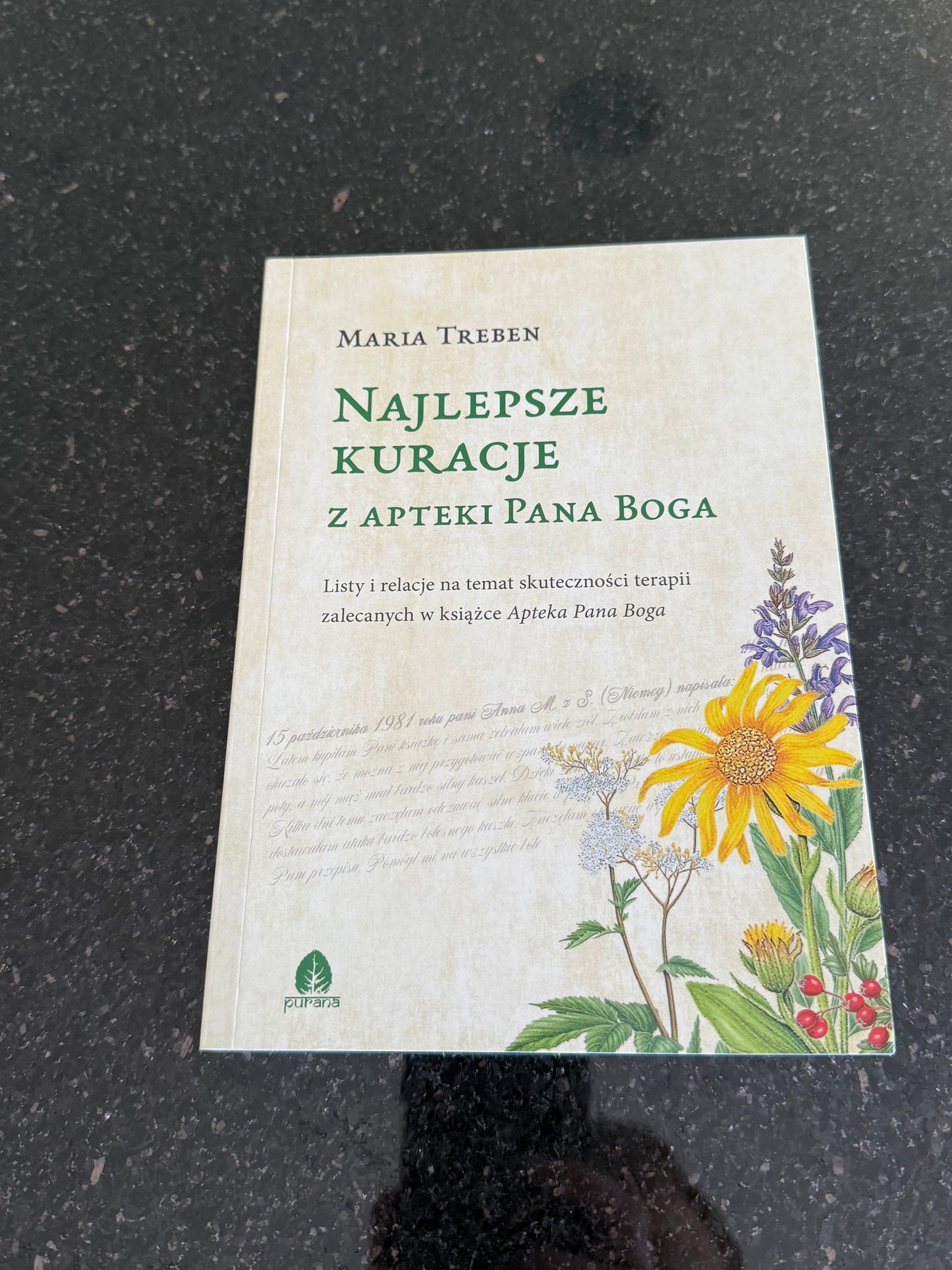 Polish 🇵🇱 Book - Maria Treben - Najlepsze kuracje z Apteki Pana Boga
