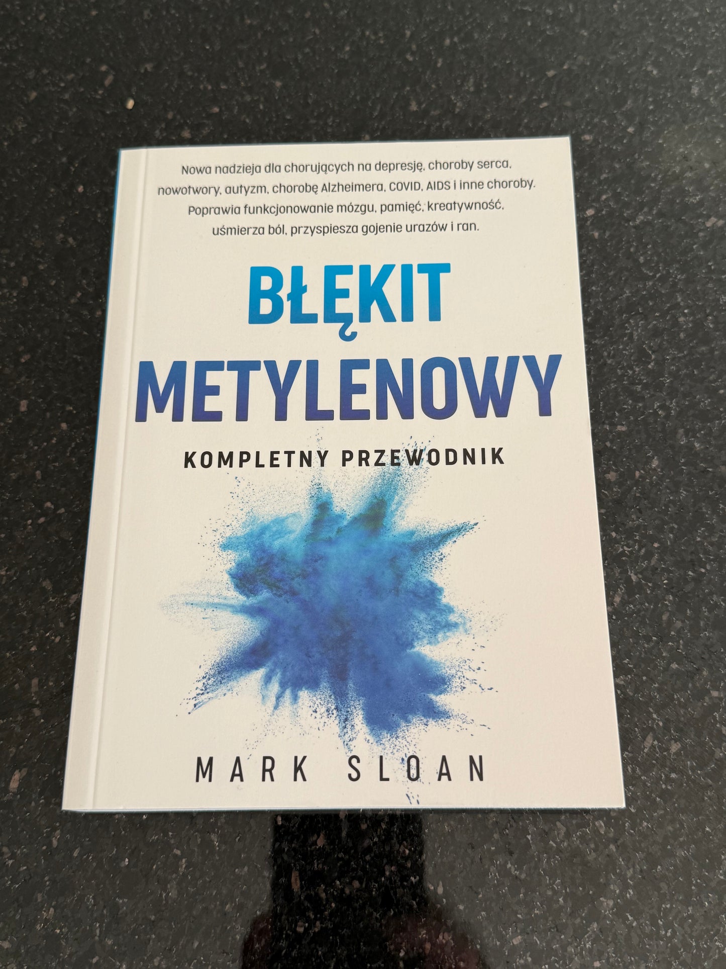 Polish 🇵🇱 Book - Mark Sloan - Blekit (Błękit) Metylowy