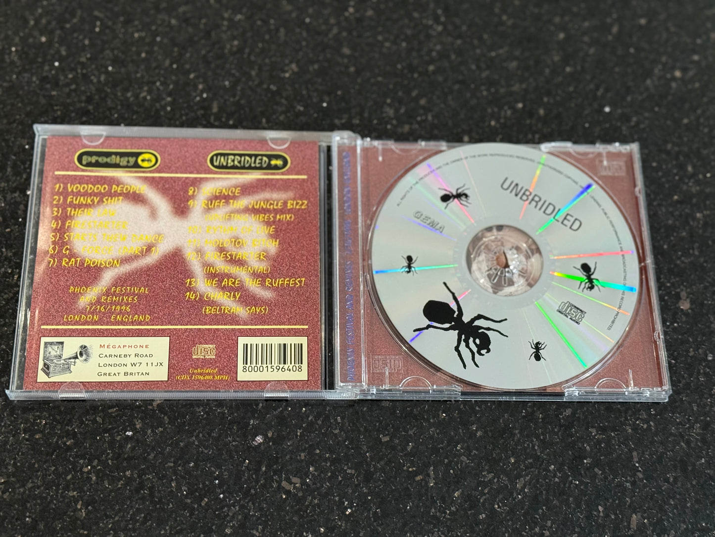 The Prodigy - Unbridled - Rare CD