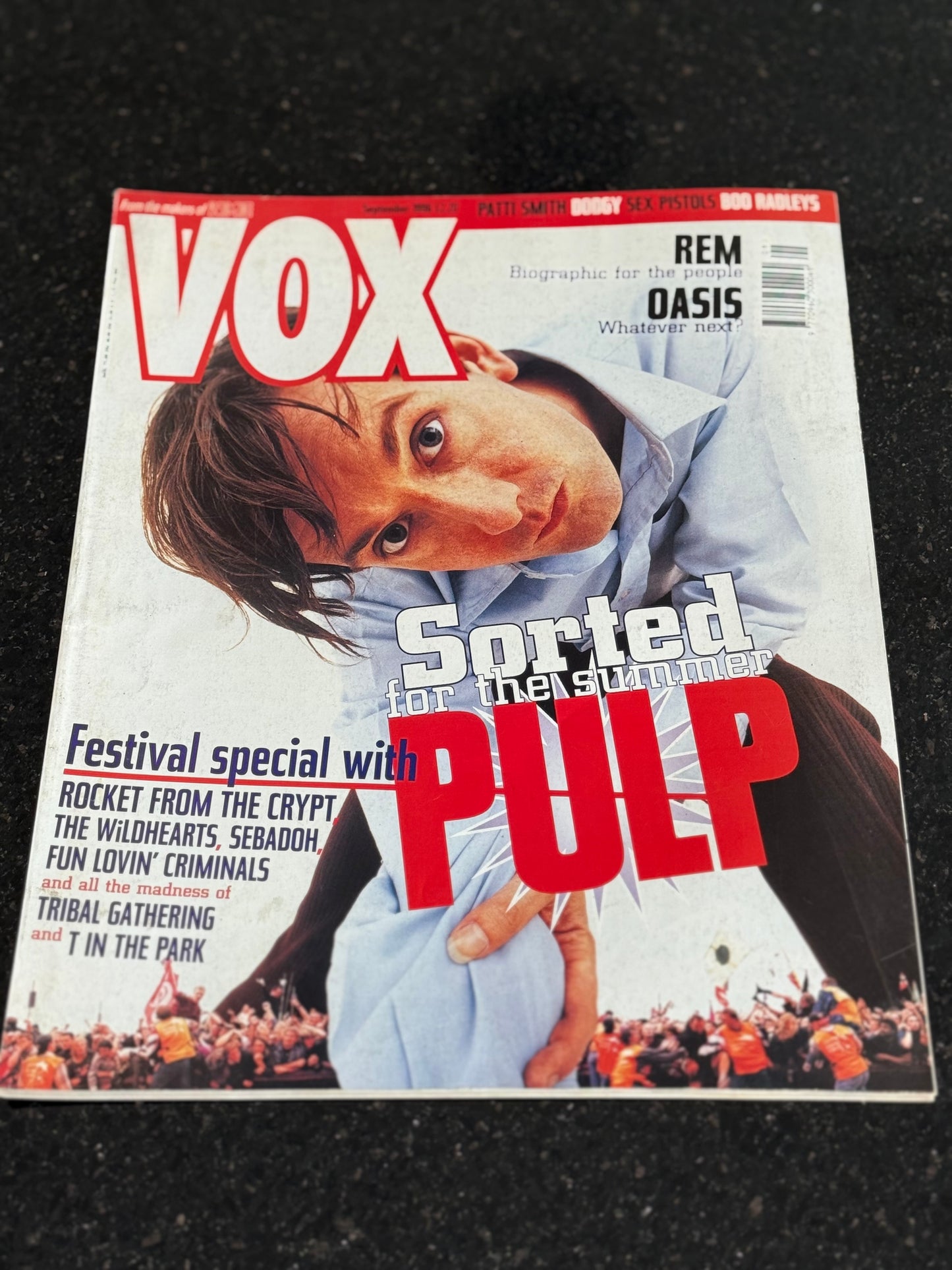 Vox Magazine - September 1996 OASIS REM