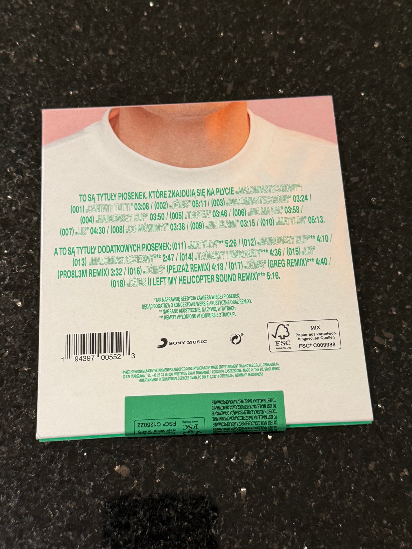 🇵🇱 Polish CD - Dawid Podsiadło Podsiadlo - Małomiasteczkowy (Malomiasteczkowy) (2018) 🇵🇱 Polski CD