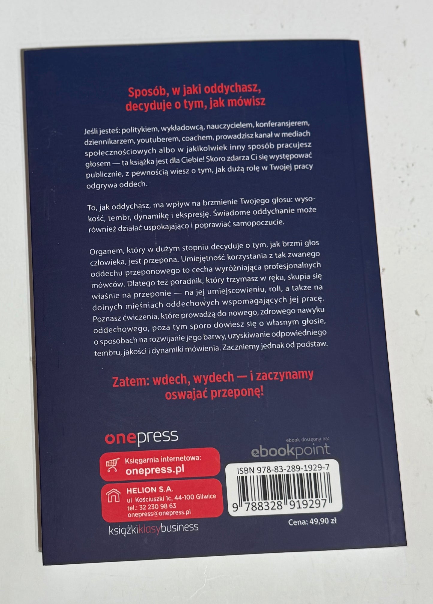 Polish 🇵🇱 Book - Maciej Jabłoński (Jablonski) - Jak mowic bez wysilku i dobrze brzmieć