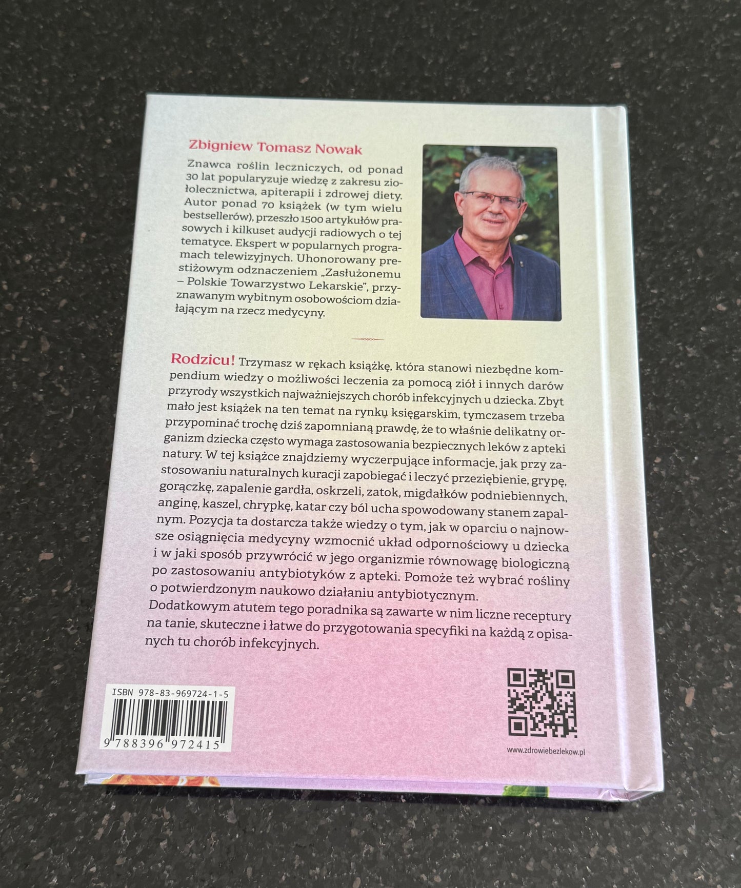 Polish 🇵🇱 Book - Zbigniew T. Nowak - Infekcje u dzieci lecz ziolami