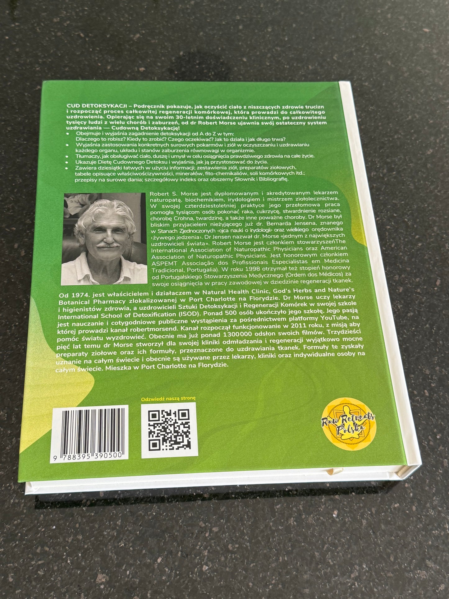 Polish 🇵🇱 Book - Robert Morse - Cud Detoksykacji. Podrecznik Uzdrawiania
