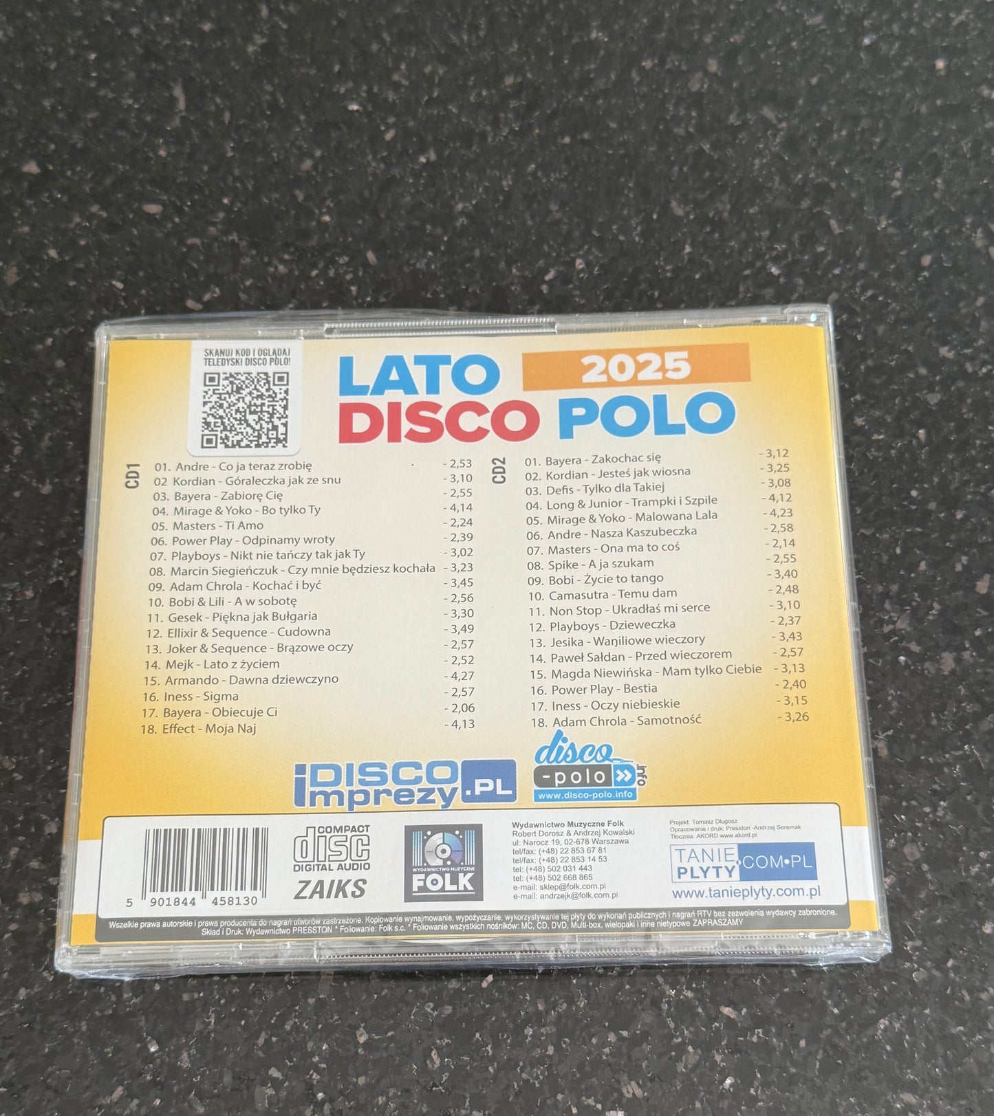 Polish 🇵🇱 CD - DISCO POLO Hity 2025 (2 CD) - Polish CD Disco Polo - Polski