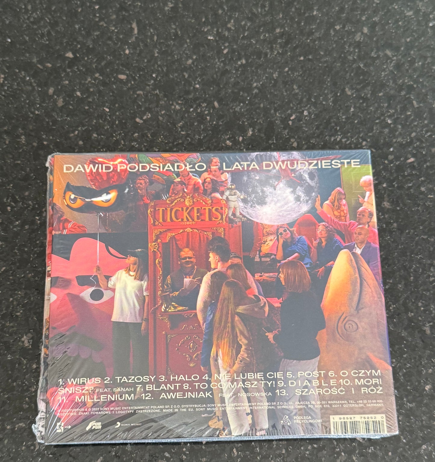🇵🇱 Polish CD - Dawid Podsiadlo - Lata Dwudzieste CD 🇵🇱 Polski CD