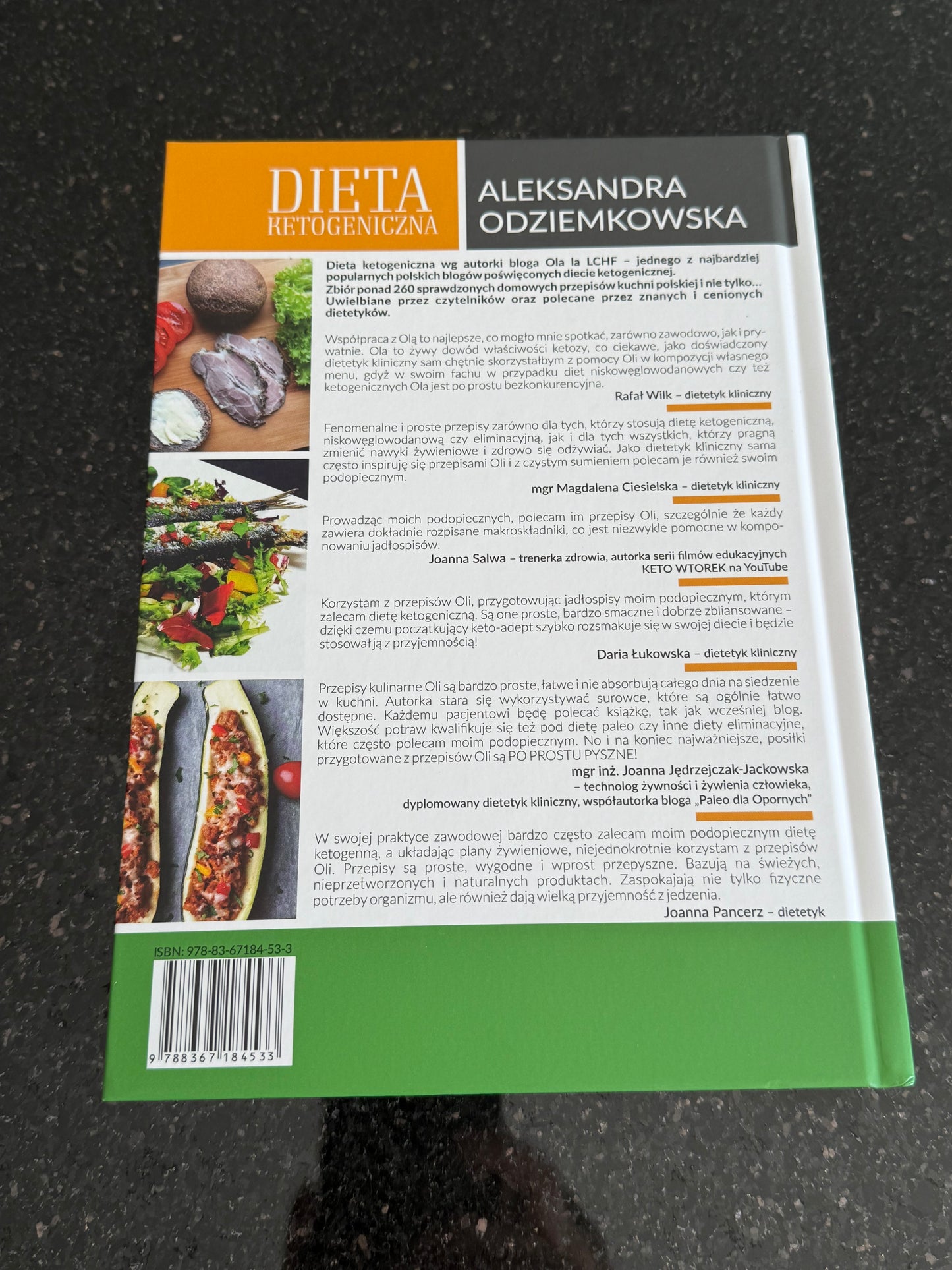 Polish 🇵🇱 Book - Aleksandra Odziemkowska Ola La Lchf - Dieta Ketogeniczna Przepisy
