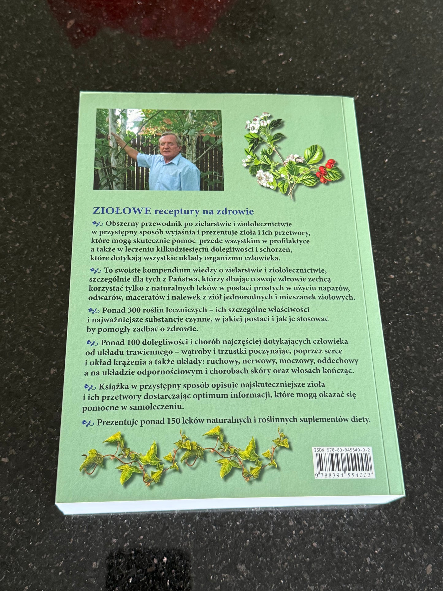 Polish 🇵🇱 Book - Mariusz Emanuel Sanderski - Ziolowe (Ziołowe) Receptury Na Zdrowie