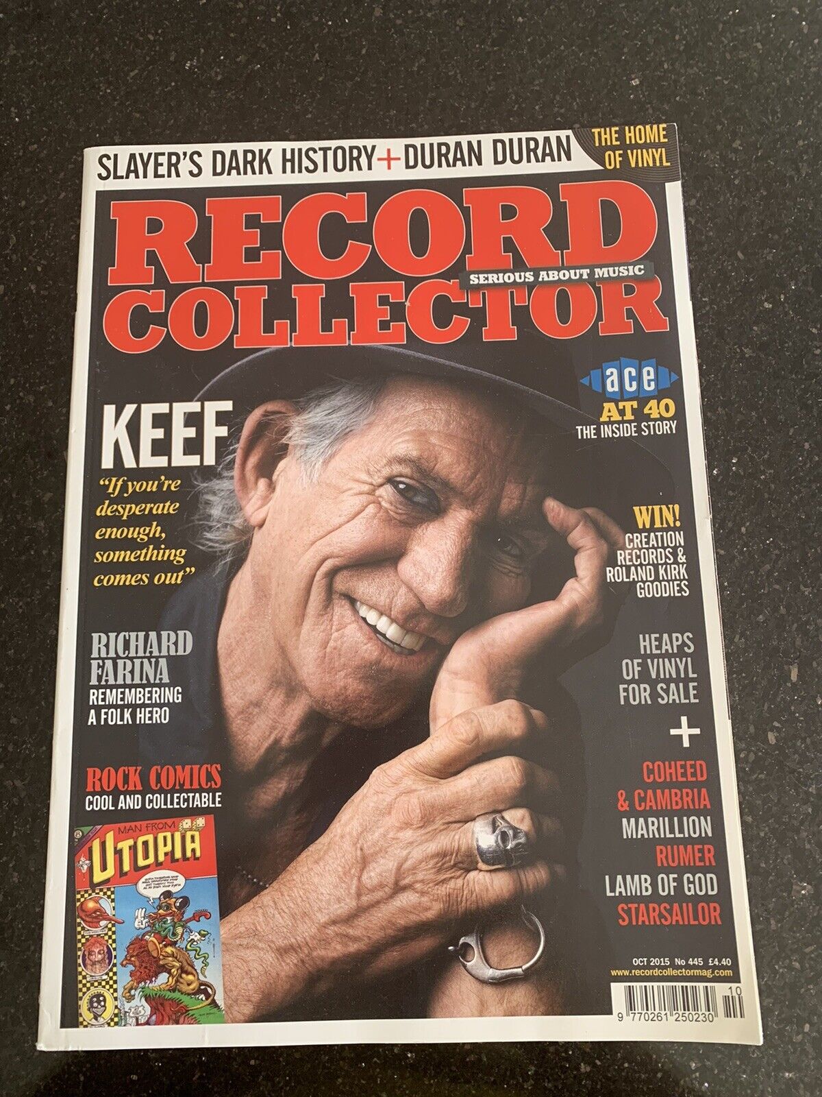 RECORD COLLECTOR MAGAZINE ~ October 2015 ISSUE: 445