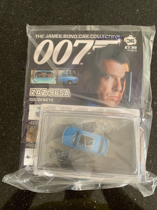 James Bond Car Collection 007 - ZAZ - 965A #36 Rare New