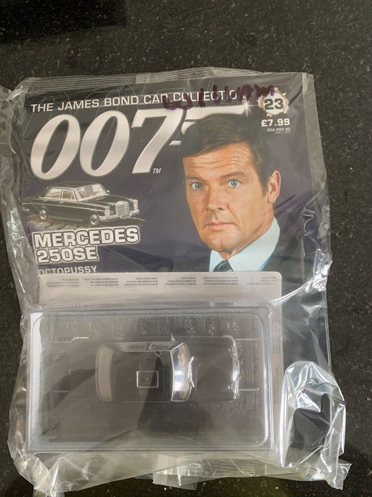 James Bond Car Collection 007 - Mercedes 250SE  #23 Rare New