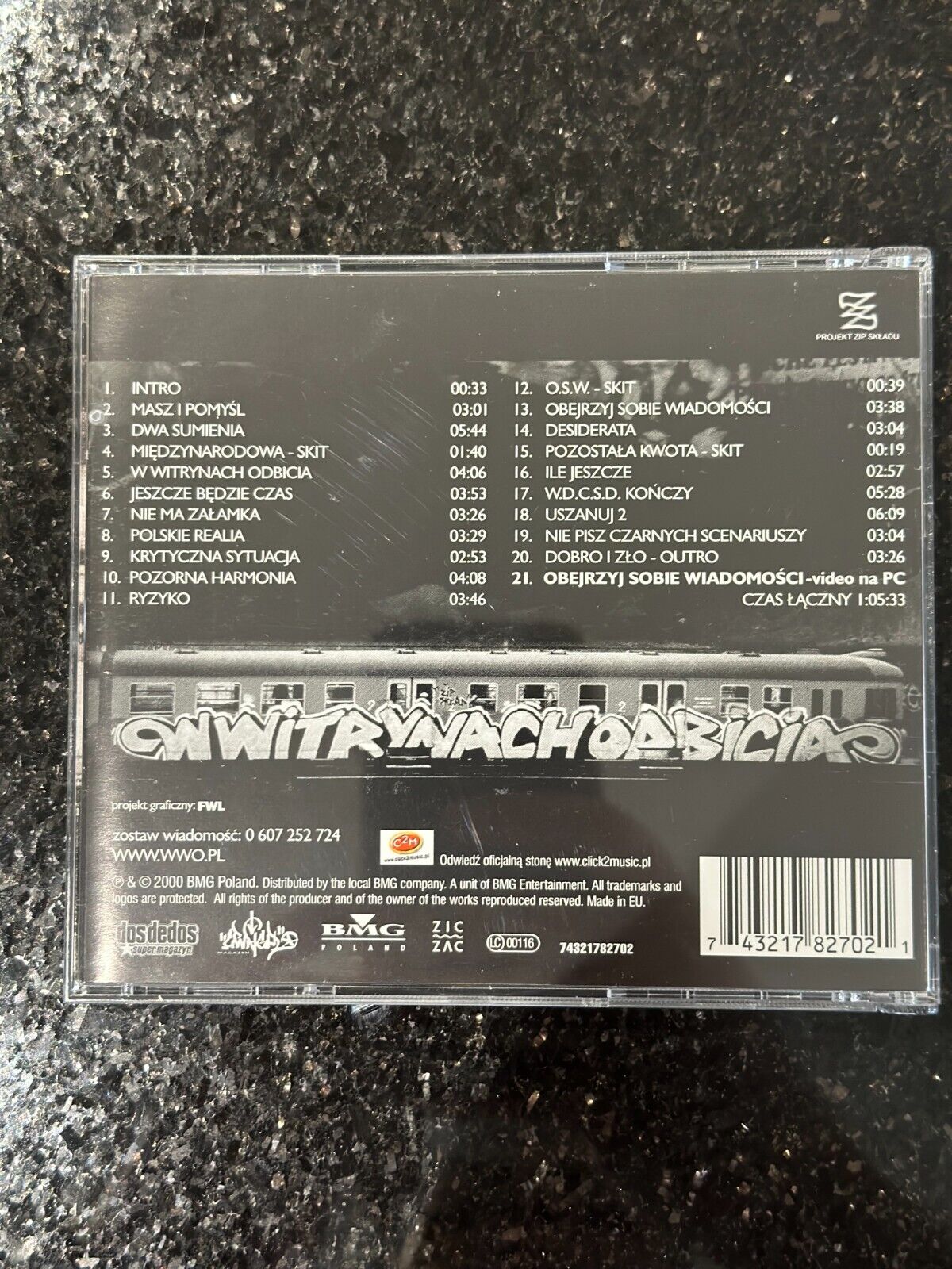WWO - W witrynach odbicia - Masz i Pomyśl  2000 - Polski Hip Hop 🇬🇧 Delivery
