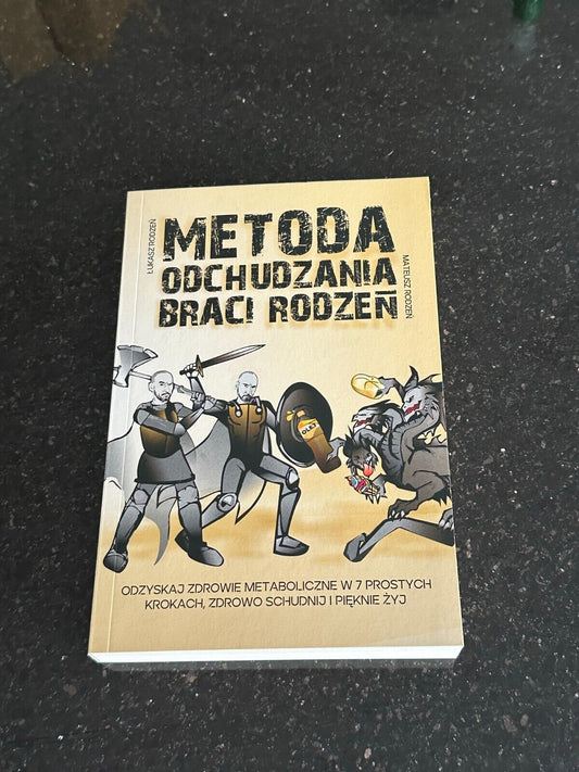 Bracia Rodzen - Metoda odchudzania Braci Rodzen Polish Book Keto Diet UK Postage