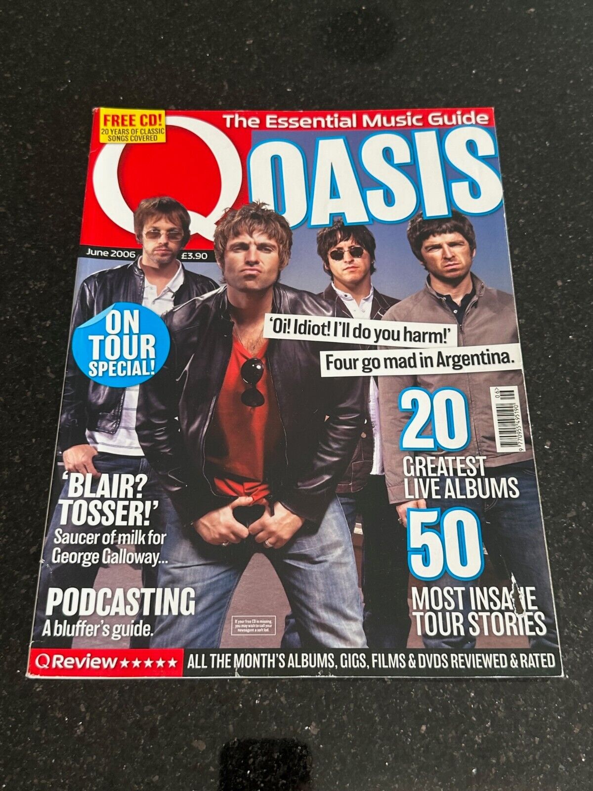 Q MAGAZINE #239 - OASIS - JUNE 2006