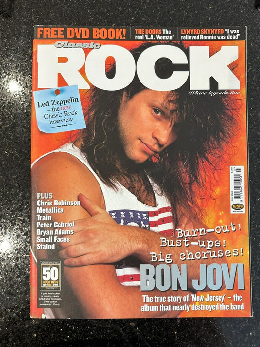 Classic Rock Magazine Issue 55 - July 2003 - BON JOVI LED ZEPPELIN METALLICA