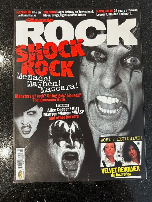 Classic Rock Magazine Issue 67 - June 2004 - Alice Cooper
