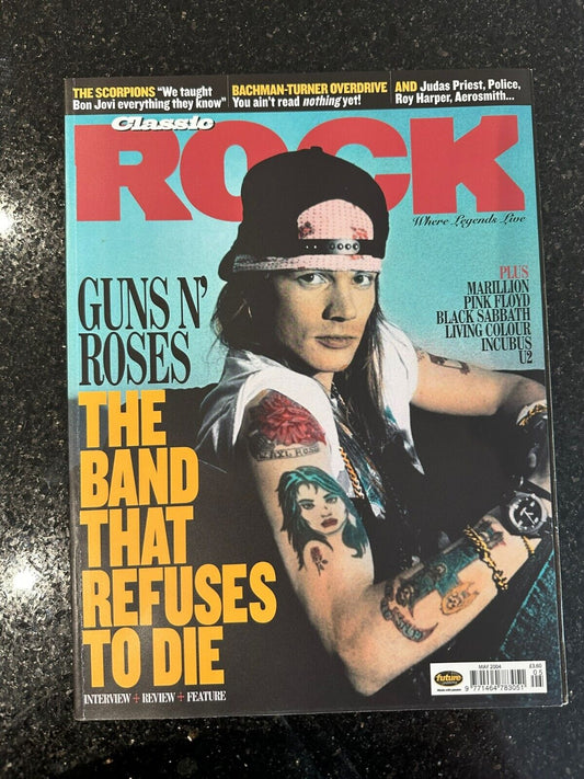 Classic Rock Magazine Issue 66 - May 2004 - Guns N' Roses