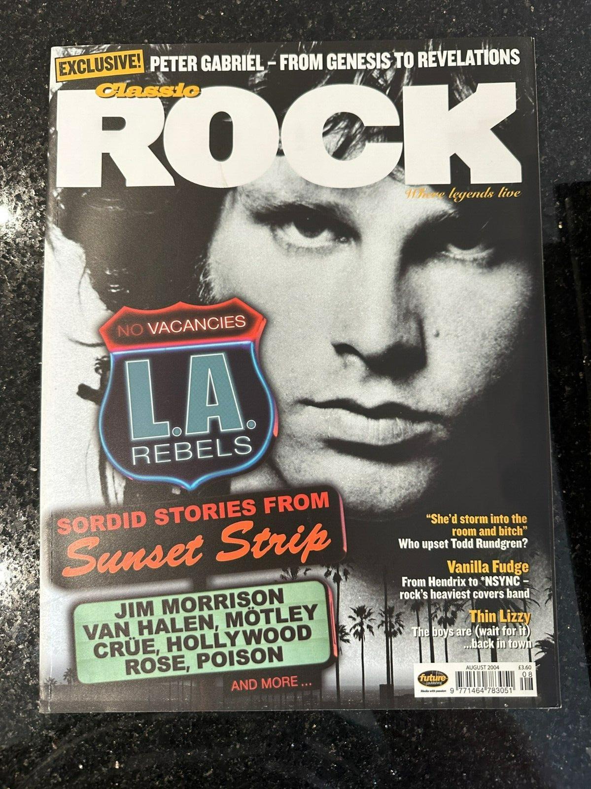 Classic Rock Magazine Issue 69 - August 2004 im Morrison, Motorhead