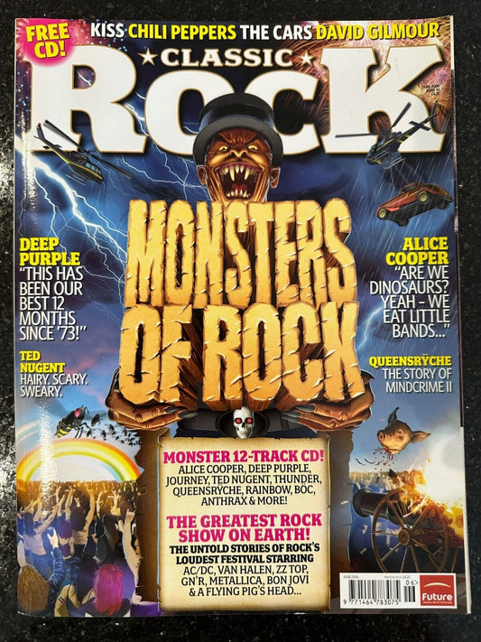 Classic Rock Magazine Issue 93 - June 2006 Monsters Of Rock