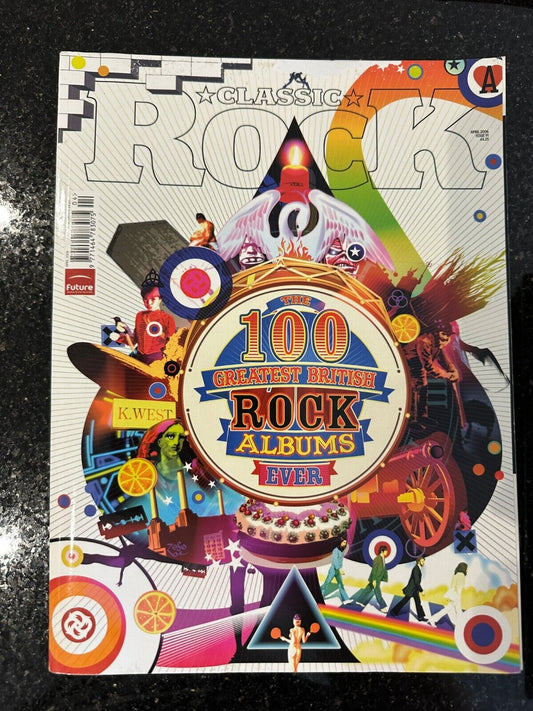 Classic Rock Magazine Issue 91 - April 2006 British Albums