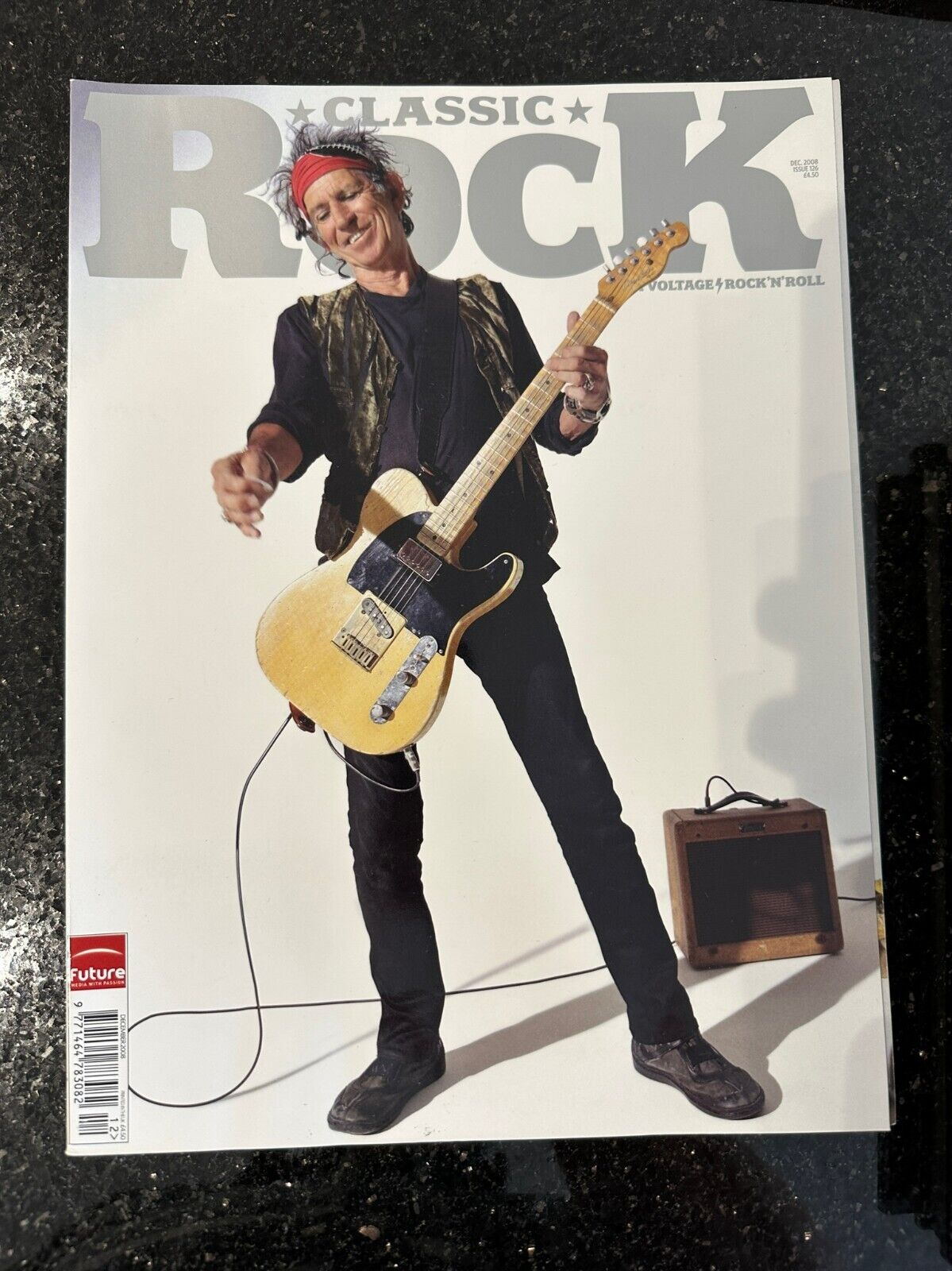 Classic Rock Magazine Issue 126 - December 2008 Keith Richards