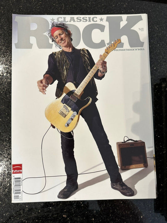Classic Rock Magazine Issue 126 - December 2008 Keith Richards