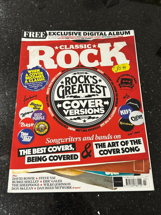 Classic Rock Magazine Issue 298 - March 2022 - Rock Greatest Cover Versions