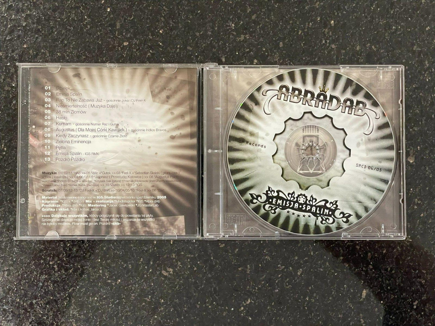 Abradab - Emisja Spalin 2005 First Release Polish  Hip Hop Polski Hip Hop