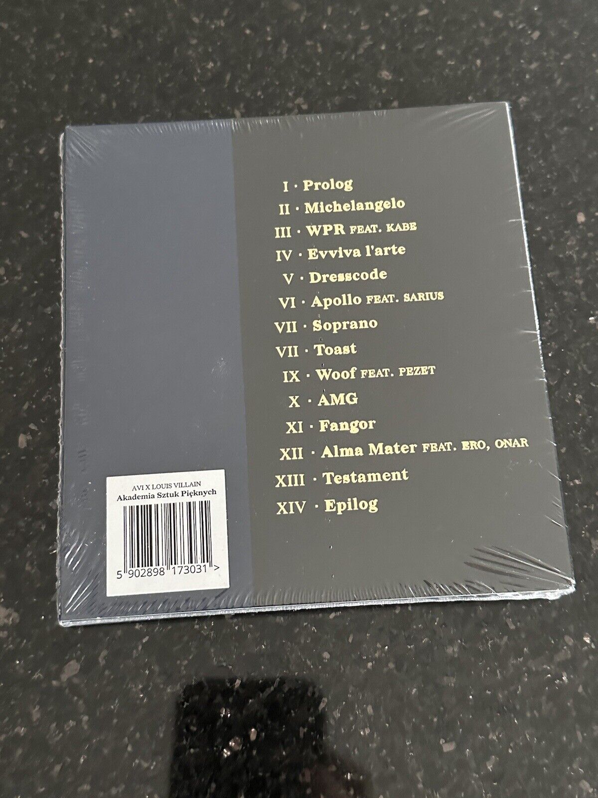 Avi , Villain Louis - Akademia Sztuk Pięknych CD Wysyłka z UK  🇬🇧 Hip Hop PL