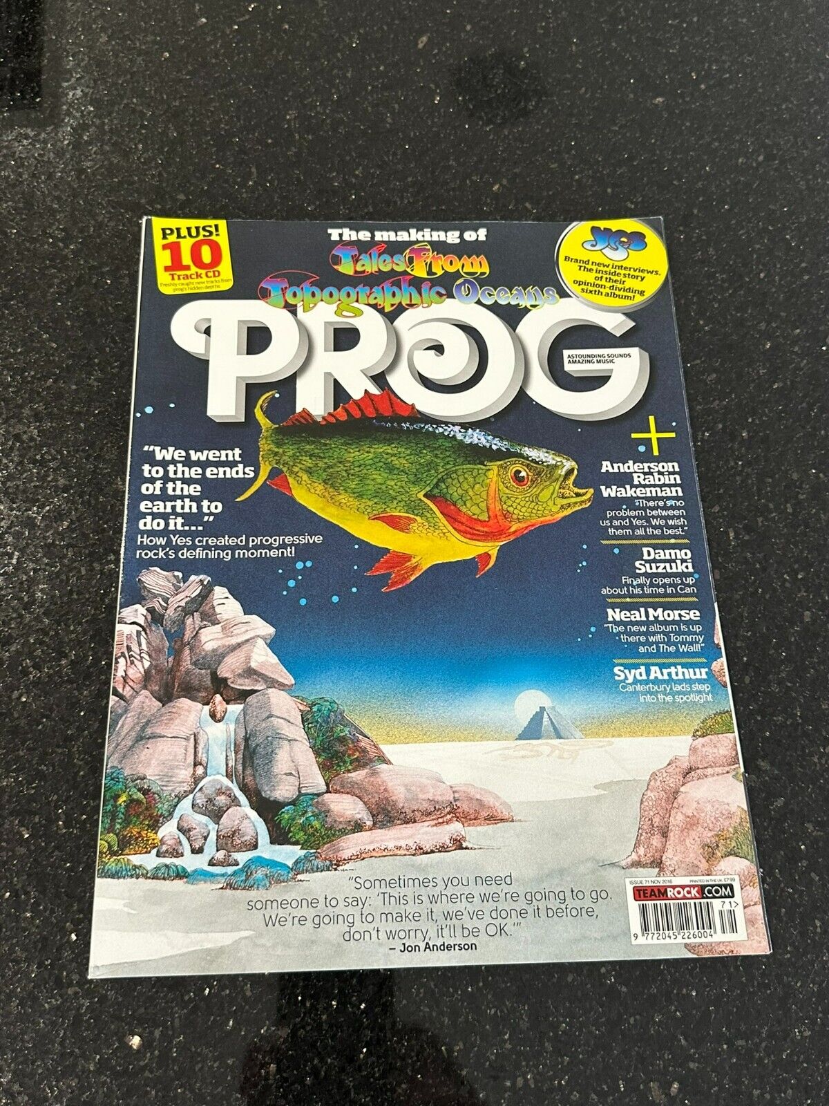 Classic Rock Presents Prog Rock Magazine - Issue 71 November 2016 No CD