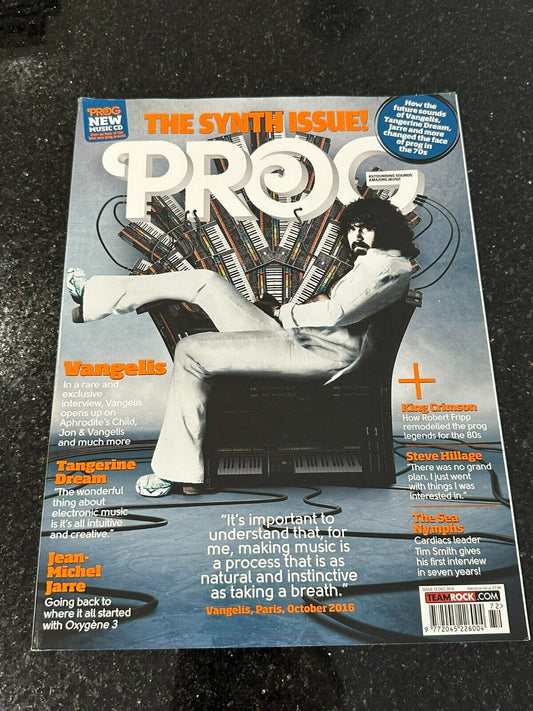 Classic Rock Presents Prog Rock Magazine - Issue 72 December 2016 No CD