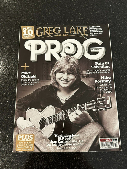 Classic Rock Presents Prog Rock Magazine - Issue 73 January 2017 No CD