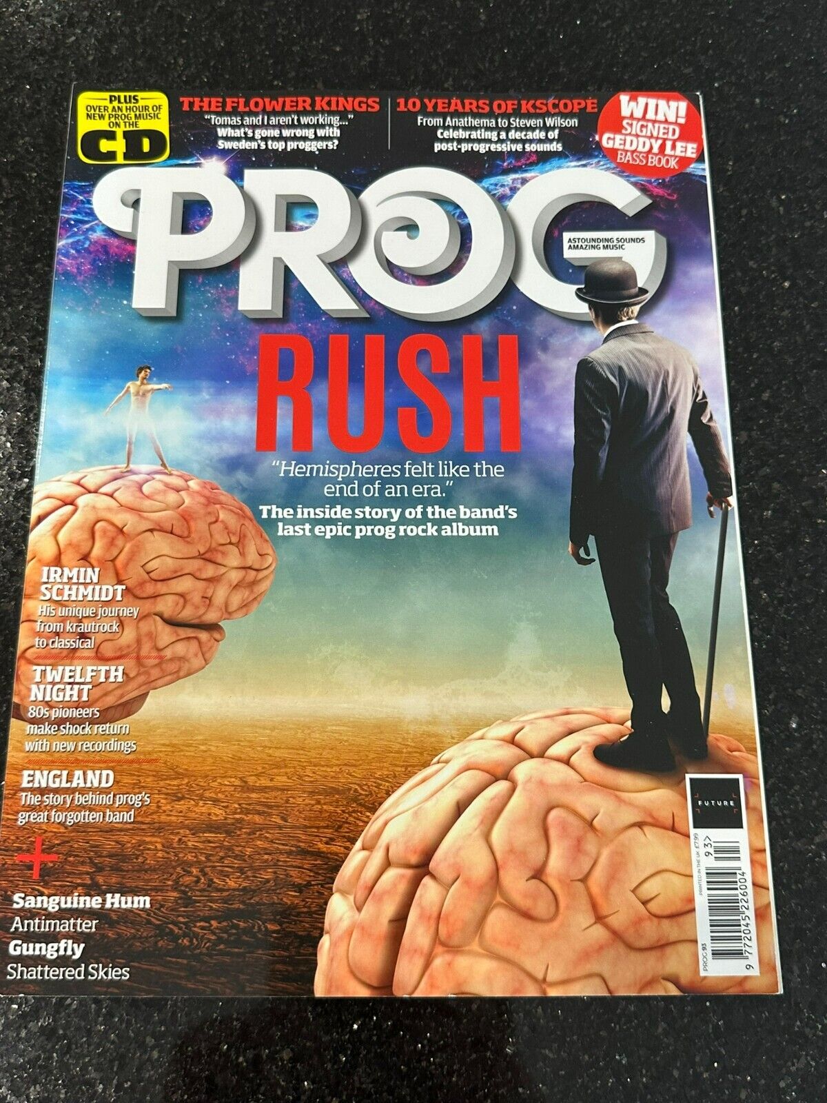 Classic Rock Presents Prog Rock Magazine - Issue 93 December 2018 No CD