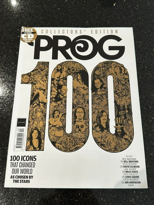 Classic Rock Presents Prog Rock Magazine - Issue 100 August 2019 No CD + Classic Rock Mafgazine issue 176