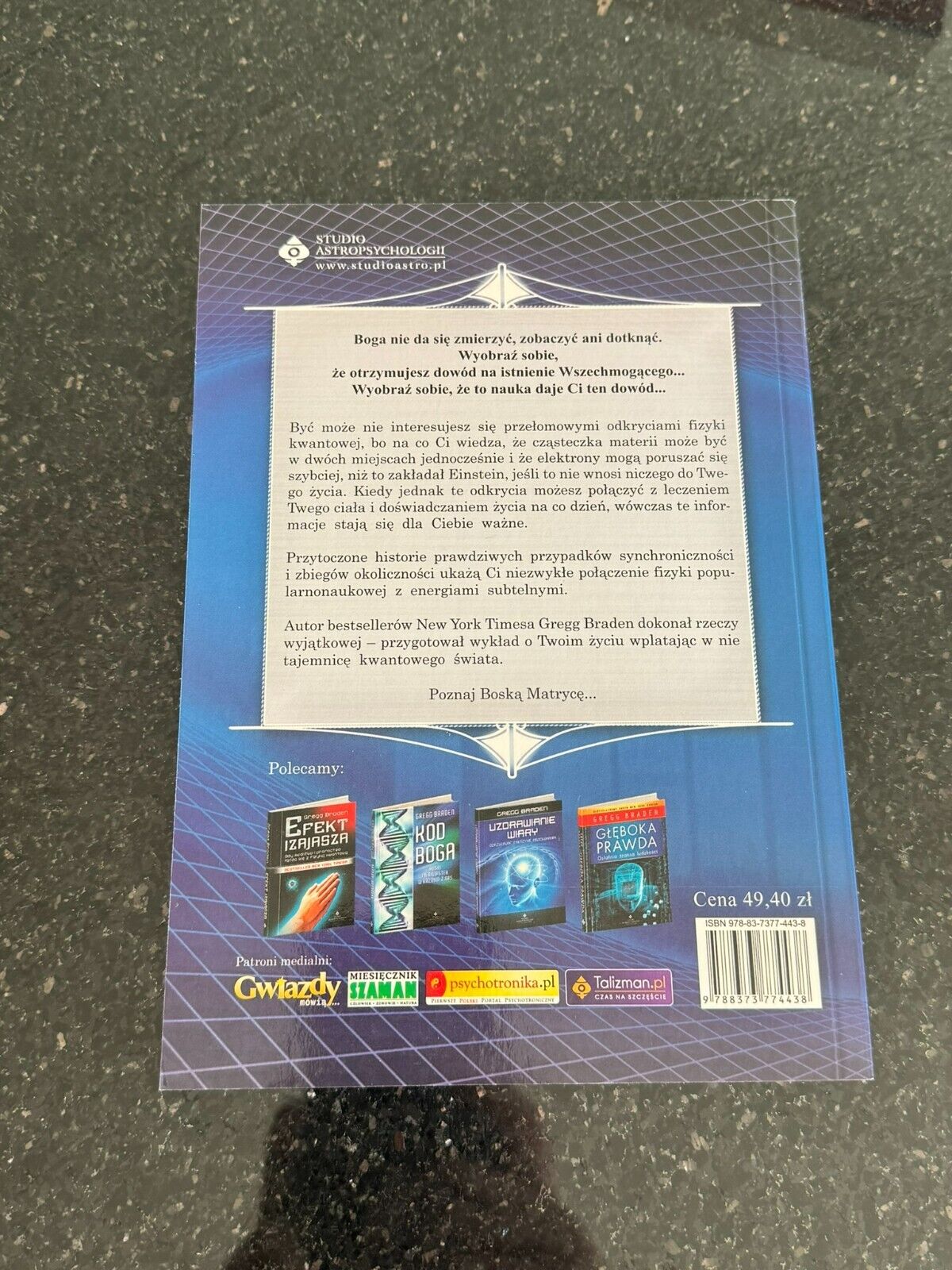 Gregg Braden - Boska Matryca Polish Book UK Postage