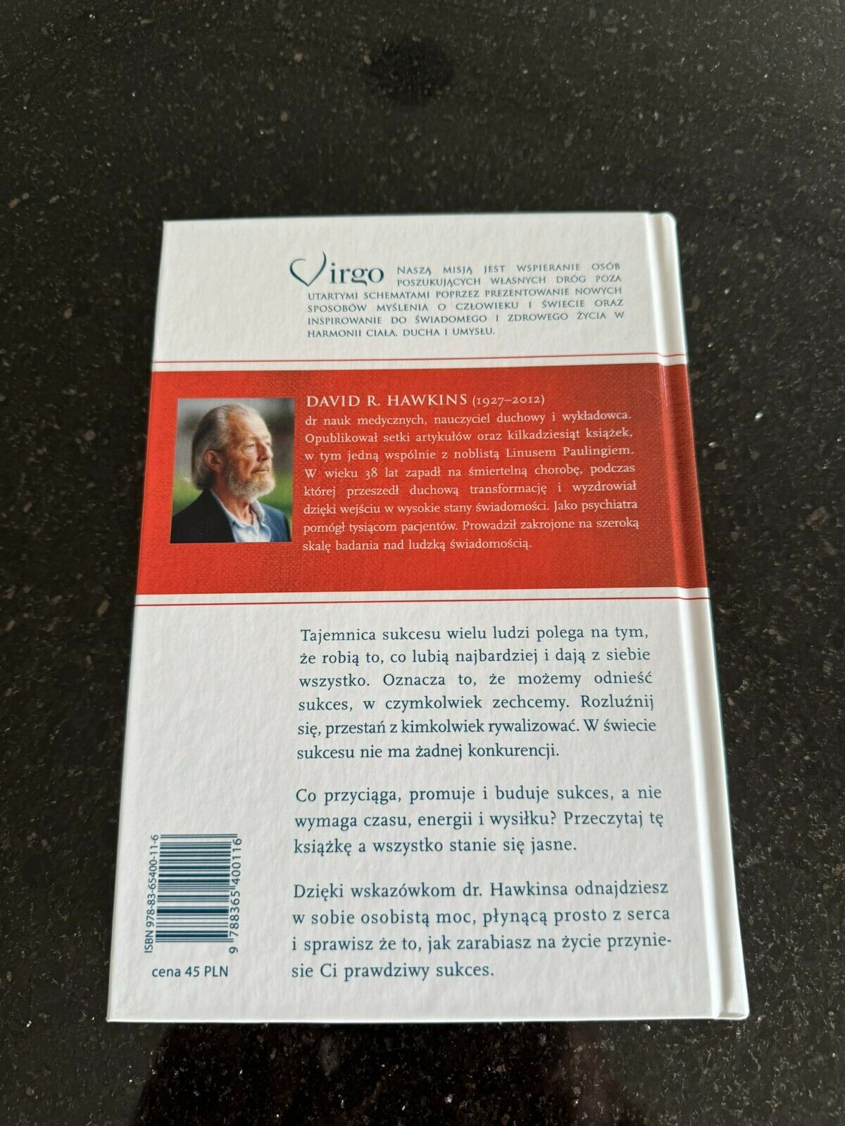 Sukces jest dla Ciebie  David R Hawkins Polish Book UK Postage