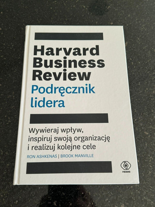 Harvard Business Review Podręcznik lidera (Podrecznik) ASHKENAS #
