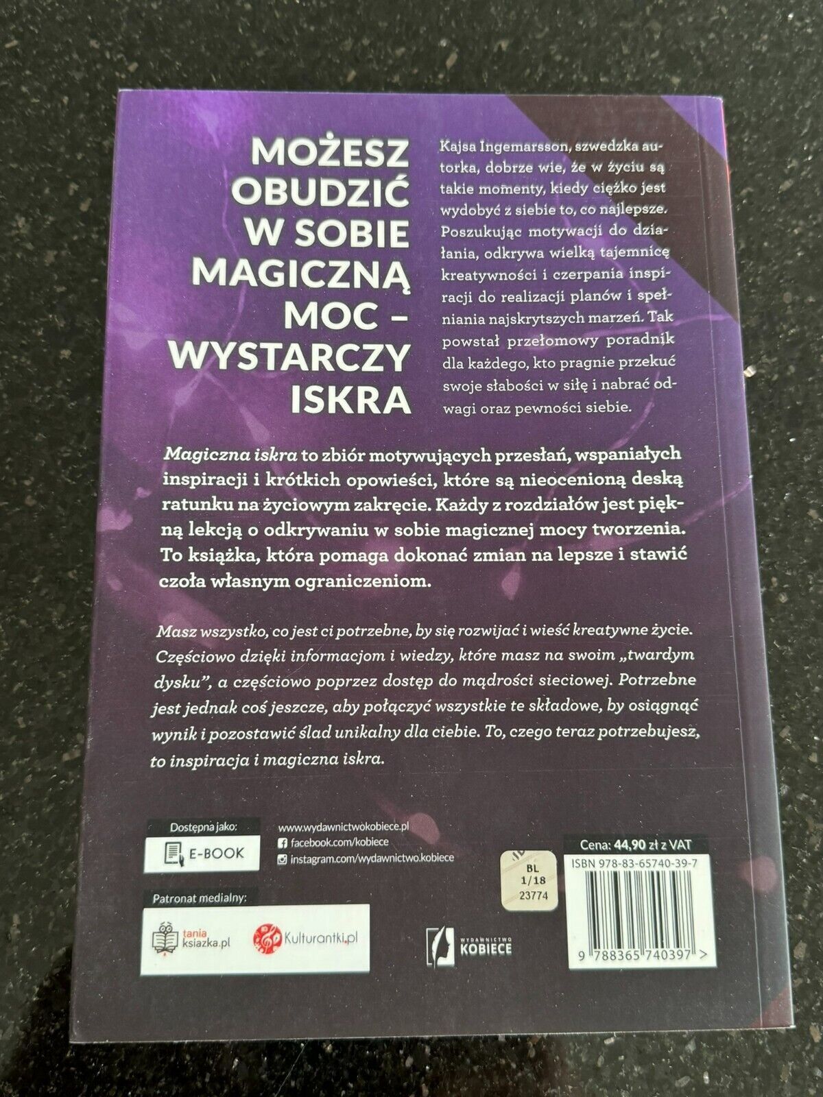 Kajsa Ingemarsson - Magiczna iskra Twoja droga do kreatywnego życia
