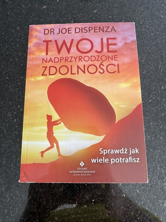 Joe Dispenza - Twoje Nadprzyrodzone Zdolności Polish Book 🇬🇧 UK Postage
