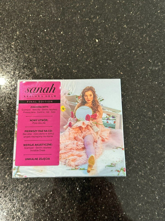Sanah - Krolowa dram - Wysyłka z UK - Muzyka PL CD Polish Music CD Final Edition