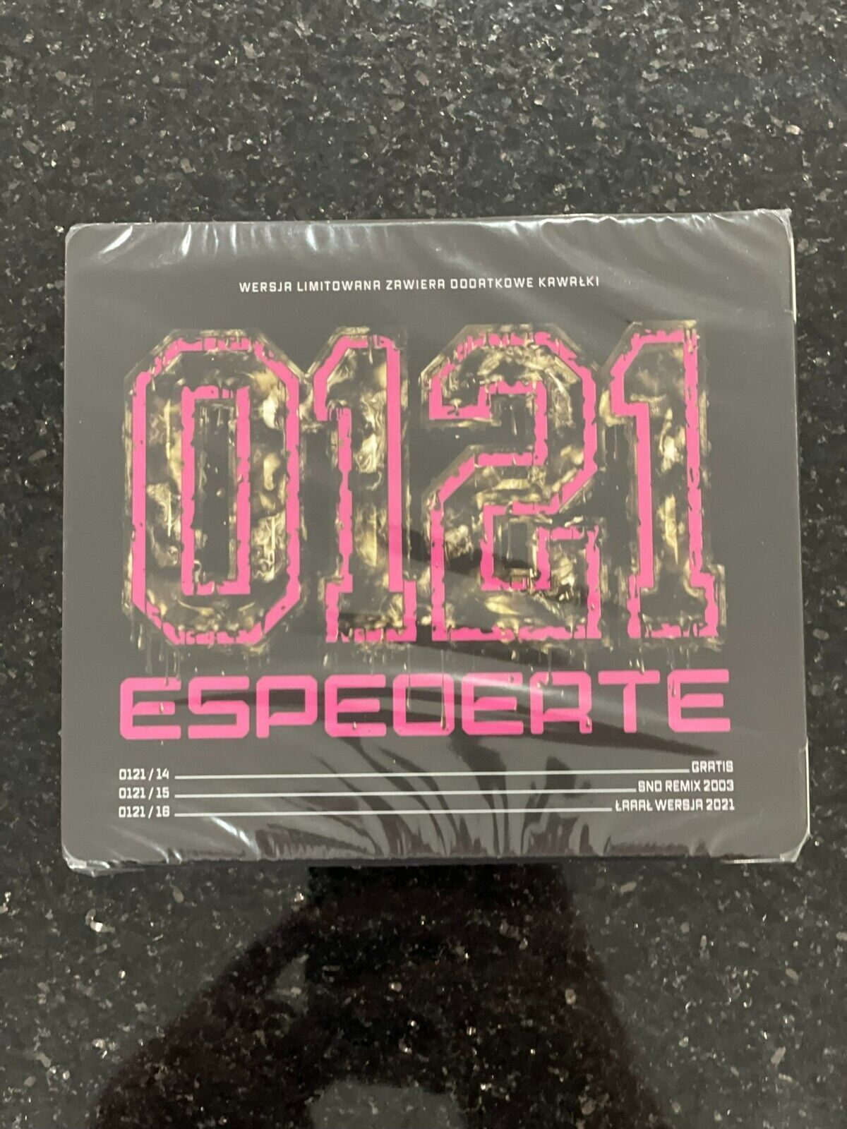 TEDE - ESPEOERTE 0121 Limited Ed. Preorder CD Polski Hip Hop Polski Rap