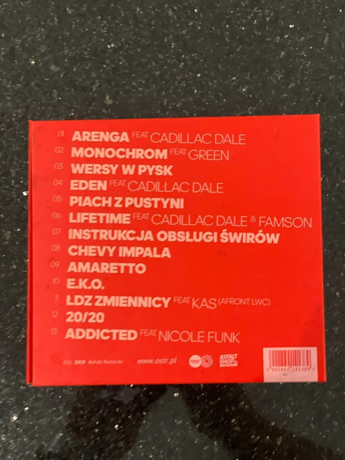 O.S.T.R. - Instrukcja Obslugi Swirow 2019  Preorder CD POLISH HIP HOP POLSKI RAP