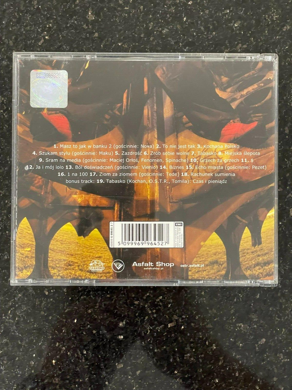 O.S.T.R. - Tabasko (2002) CD POLISH HIP HOP POLSKI RAP