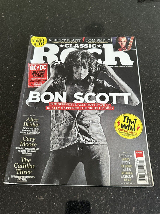 Classic Rock Magazine Issue 243 - December 2017 - Bon Scott
