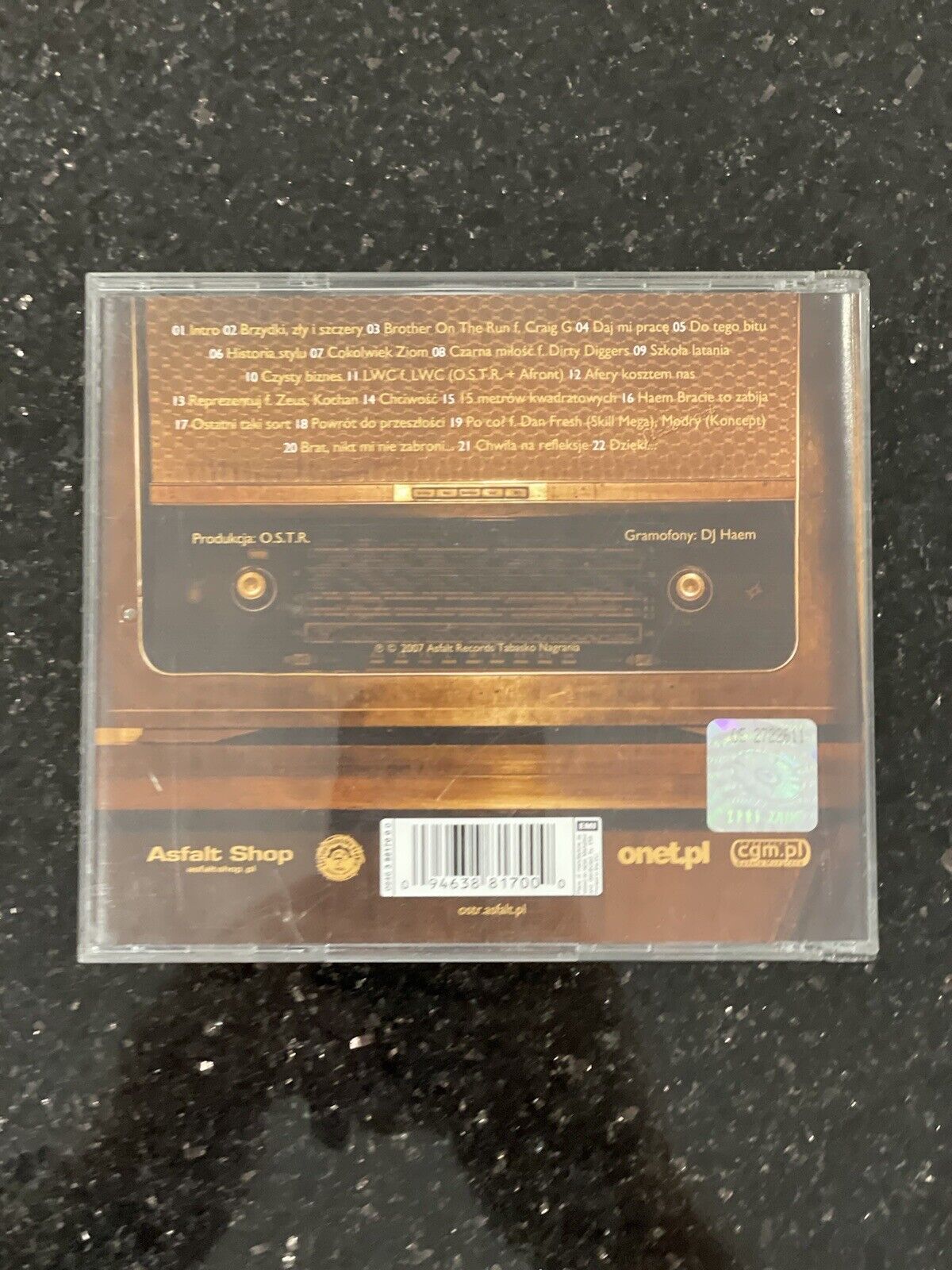 O.S.T.R. - Hollylodz | CD 2007 First Release Polish  Hip Hop Polski Hip Hop