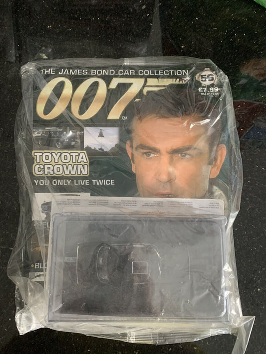 James Bond Car Collection 007 - Toyota Crown #56 Rare New