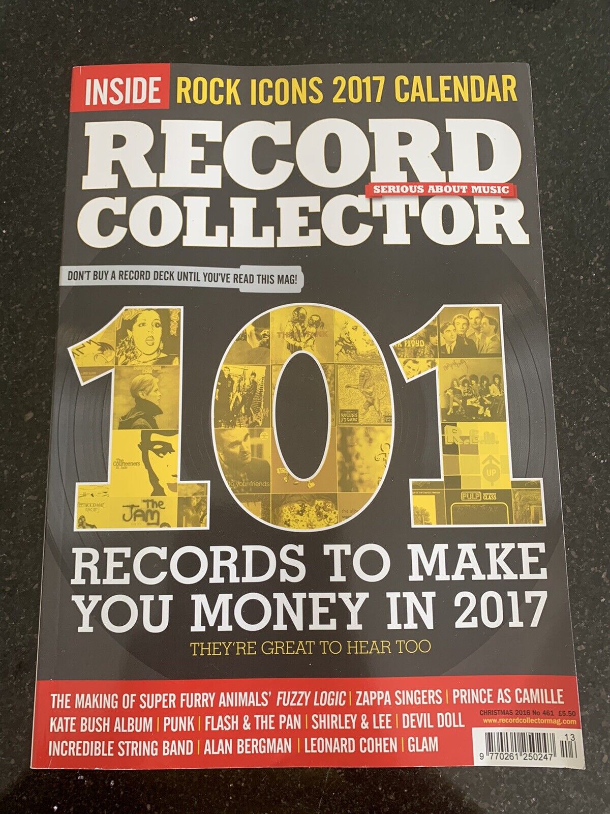 RECORD COLLECTOR MAGAZINE ~ Christmas  2016 - ISSUE: 461