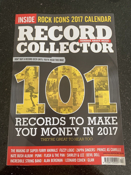 RECORD COLLECTOR MAGAZINE ~ Christmas  2016 - ISSUE: 461