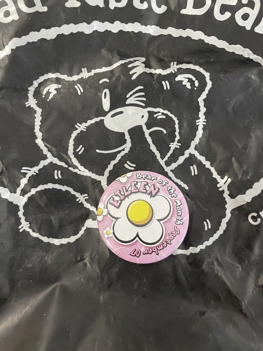 BAD TASTE BEARS PIN BADGE - Lileen - Rare